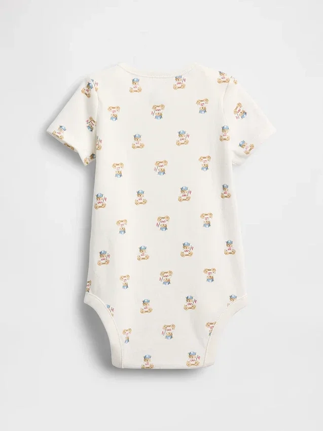 Baby First Favorites body i økologisk bomull