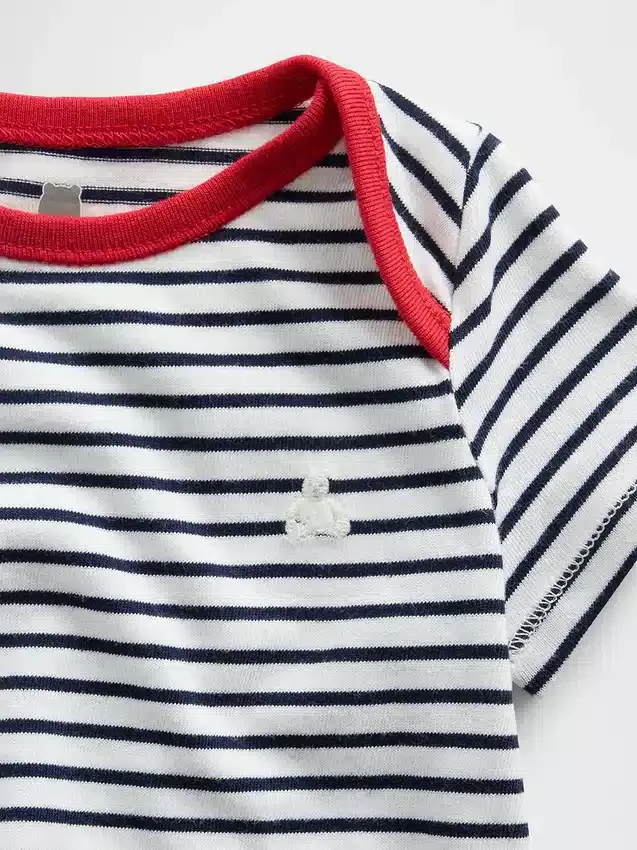 Baby First Favorites body i økologisk bomull