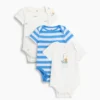 Baby First Favorites body i økologisk bomull (3-pakning)