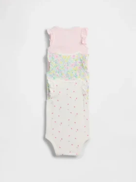 Baby First Favorites body i økologisk bomull (3-pakning)