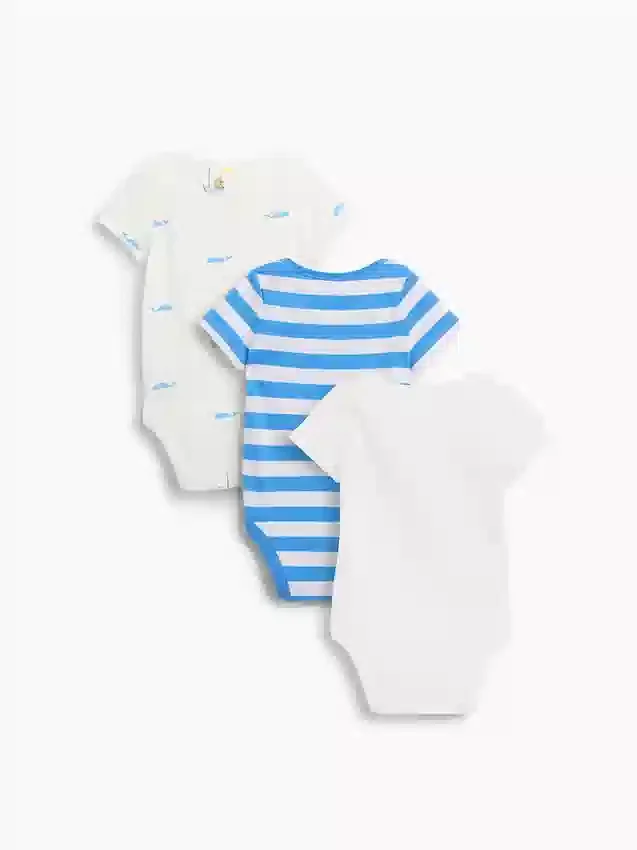 Baby First Favorites body i økologisk bomull (3-pakning)
