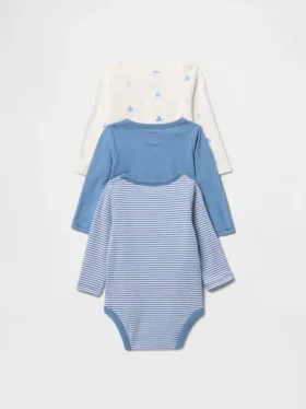 Baby First Favorites body i økologisk bomull (3-pakning)