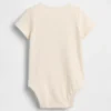 Baby First Favorites body i økologisk bomull med grafisk trykk