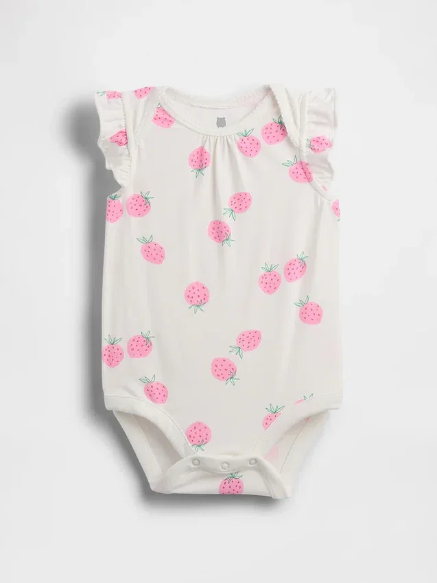 Baby First Favorites body med flagrende ermer