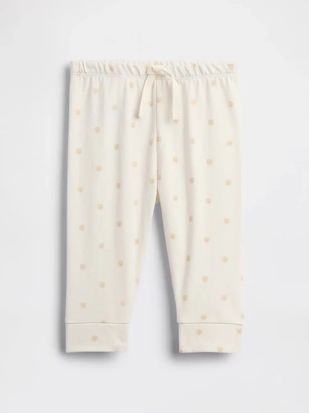 Baby First Favorites bukser i økologisk bomull med elastisk linning