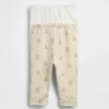 Baby First Favorites bukser i økologisk bomull med elastisk linning (multipakke)