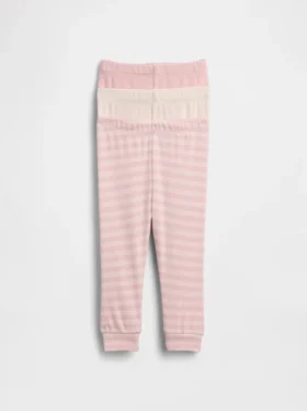 Baby First Favorites bukser med elastisk linning (3-pakning)