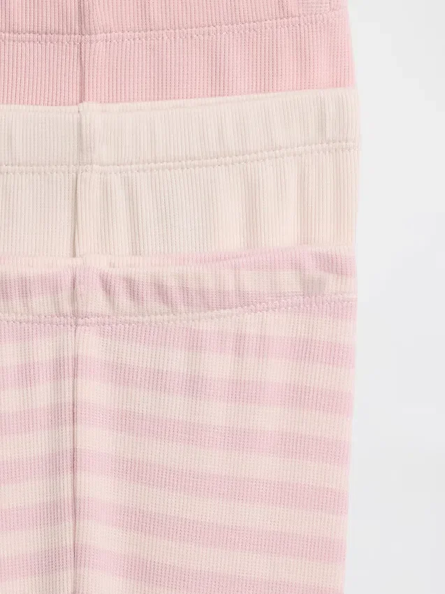 Baby First Favorites bukser med elastisk linning (3-pakning)