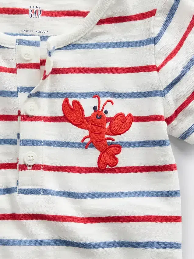 Baby First Favorites Henley Shorty heldrakt