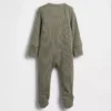 Baby First Favorites Tiny Rib-heldrakt med føtter