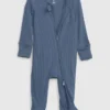 Baby First Favorites Tiny Rib-heldrakt med føtter