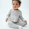 Baby First Favorites Tiny Rib-heldrakt med føtter