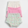 Baby First Favorites Tinyrib-bloomers med volanger (3-pakning)