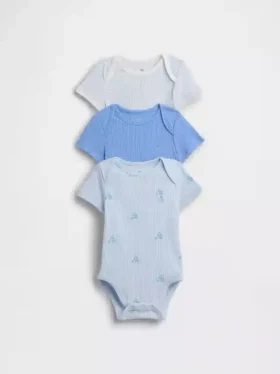 Baby First Favorites Tinyrib-body (3-pakning)