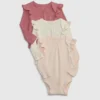 Baby First Favorites Tinyrib-body (3-pakning)