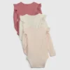 Baby First Favorites Tinyrib-body (3-pakning)