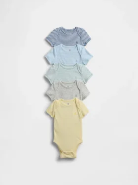 Baby First Favorites Tinyrib-body (5-pakning)