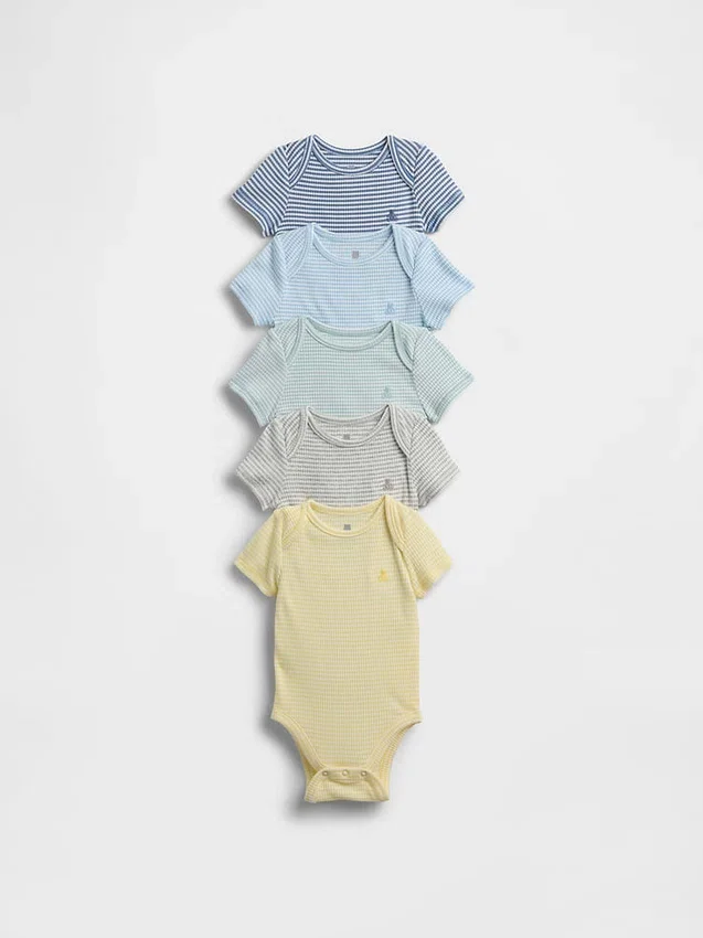 Baby First Favorites Tinyrib-body (5-pakning)