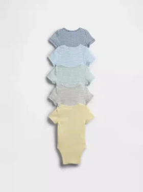 Baby First Favorites Tinyrib-body (5-pakning)