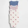 Baby First Favorites Tinyrib-body med lomme (3-pakning)