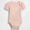 Baby First Favorites Tinyrib-body med puffermmer