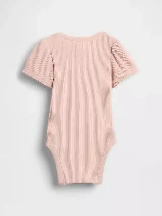 Baby First Favorites Tinyrib-body med puffermmer