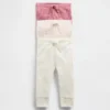 Baby First Favorites Tinyrib-bukser (3-pakning)