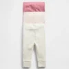 Baby First Favorites Tinyrib-bukser (3-pakning)