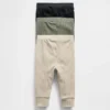Baby First Favorites Tinyrib-bukser (3-pakning)