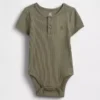 Baby First Favorites Tinyrib Henley Bodyer