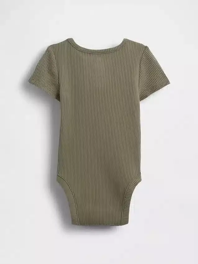 Baby First Favorites Tinyrib Henley Bodyer