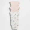 Baby First Favorites Tinyrib Ruffle Bodyer (3-pakning)