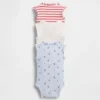 Baby First Favorites Tinyrib Ruffle Tank Bodyer (3-pakning)