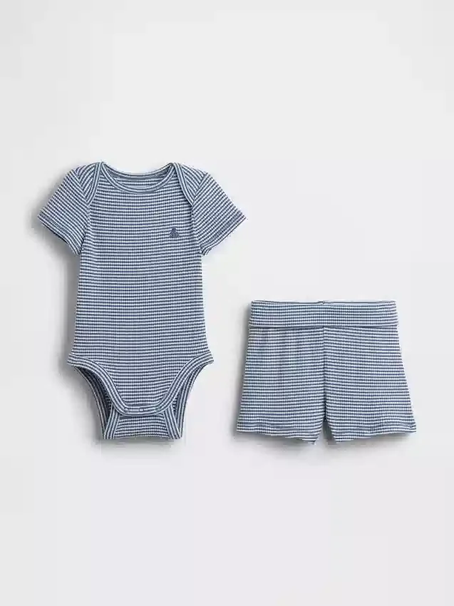 Baby Grow-With-Me Tinyrib-shortsett