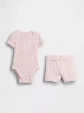 Baby Grow-With-Me Tinyrib-shortsett