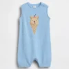 Baby Ice Cream Bear heklet kort heldrakt