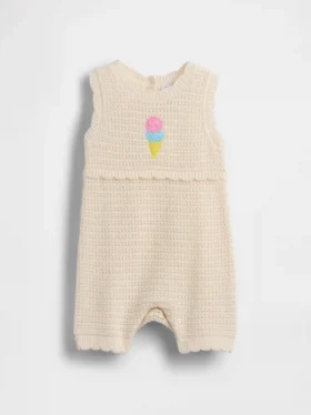 Baby Ice Cream heklet kort heldrakt