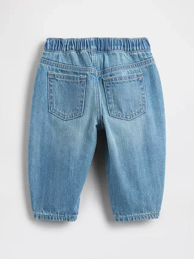 Baby-Jeans med vid benbunn