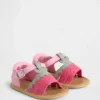 Baby-jordbærsandaler
