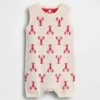 Baby Lobster-genser, kort, heldrakt