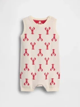 Baby Lobster-genser, kort, heldrakt