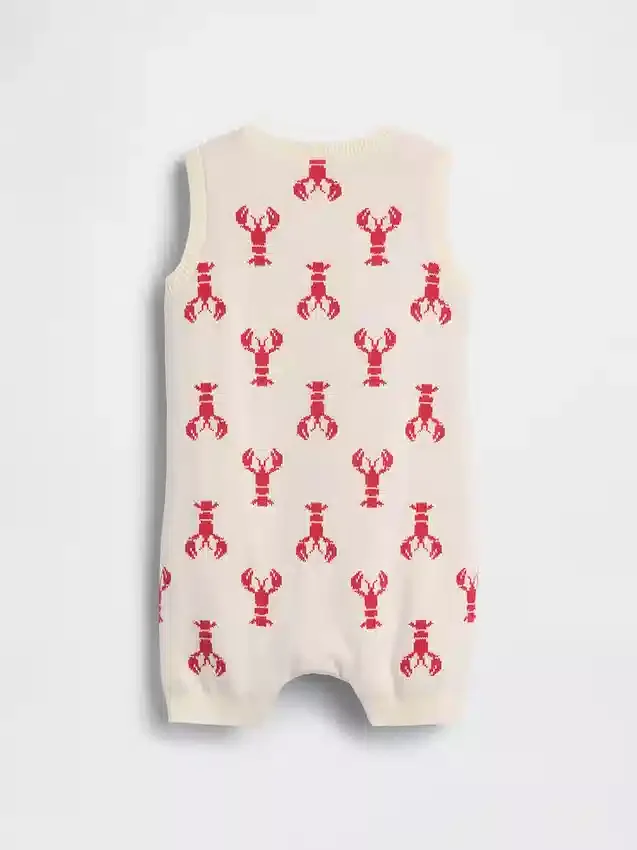 Baby Lobster-genser, kort, heldrakt