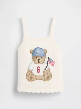 Baby og Småbarn Brannan Bear Americana-tanktop