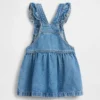 Baby og Småbarn denimskjørt med bjørnelomme