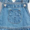 Baby og Småbarn denimskjørt med bjørnelomme