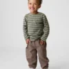 Baby og Småbarn Jeans med bjørnelommer og elastisk linning
