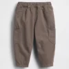 Baby og Småbarn Jeans med bjørnelommer og elastisk linning