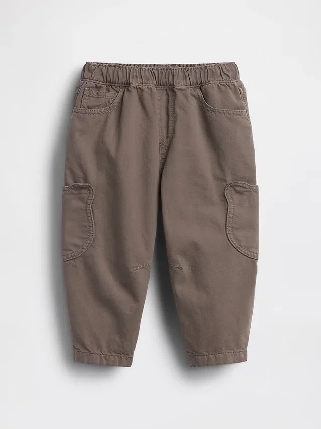 Baby og Småbarn Jeans med bjørnelommer og elastisk linning