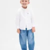 Baby og Småbarn-Jeans med elastisk linning