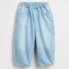 Baby og Småbarn-Jeans med elastisk linning
